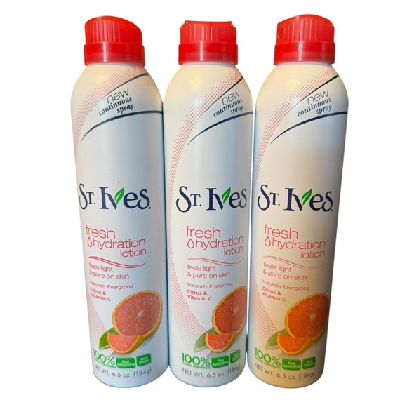 St Ives Other - St. Ives Fresh Hydration Lotion Spray Trio